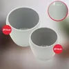 KOTARBAU® 2 St. Blumentopf Grau innen rund ⌀ 12 cm H: 12 cm Produktbild-Vorschau 9