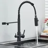 Küchenarmatur 3 Wege Wasserhahn Küche Wasserfilter Produktbild-Vorschau 4