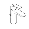 Grohe Eurosmart M-Size Einhand-Waschtischbatterie, 1/2 Produktbild-Vorschau 4