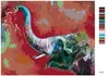 Zuty - Malen nach Zahlen - FRÖHLICHER BUNTER ELEFANT, 40x50 Produktbild-Vorschau 3