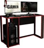 Moderner Gaming Schreibtisch 120x76x54 cm für 2 Monitore Produktbild-Vorschau 2