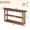 Consoletafel van massief hout, 140 cm hoog, drietraps Productafbeelding-voorbeeld 3