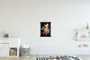 MuchoWow® Textilposter Blätter - Gold - Herbst - Natur - Produktbild-Vorschau 2