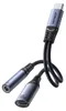 JOYROOM USB-C to 3.5mm / USB-C Audio Cable Joyroom SY-C02, Produktbild-Vorschau 14