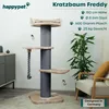 HAPPYPET Premium Kratzbaum Grosse Katzen Stabil 'Freddy' – Produktbild-Vorschau 2