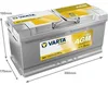 Varta A4 - Autobatterie Dynamic AGM xEV 12V / 105Ah / 950A Produktbild-Vorschau 2