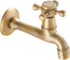 Nástěnný vintage kohoutek z masivního mosazi, připojení na Náhled obrázku produktu 1