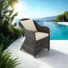tectake® Aluminium Rattansessel wetterfest und UV-beständig Produktbild-Vorschau 8