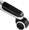 A close-up view of a black and silver office chair caster. Náhled obrázku produktu