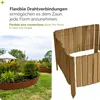 Garronda Beeteinfassung Holz Rollzaun Gartenzaun Produktbild-Vorschau 4