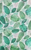 Weichschaummatte Bad 65x100 cm - Grüne Flora - Badematte Produktbild-Vorschau 3