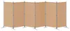 vidaXL Set di 6 divisori da interno Beige 520 x 180 cm in Anteprima dell’immagine prodotto 6