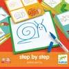 Hra Eduludo – Kreslenie zvieratiek krok za krokom, Djeco Náhľad obrázku produktu 3