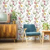 10m VLIES TAPETE Rolle Bunte Blumen Vintage XXL Produktbild-Vorschau 2