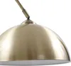 Łukowa lampa podłogowa Lindby Lennart, antyczny mosiądz, Podgląd zdjęcia produktu 5