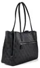 Guess Jeans cabas Noelle II noir logo 4G, triangle doré Voir les images du produit 15