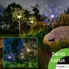 Lampa Solarna Ogrodowa LED LOTUS Wbijana Dekoracyjna Podgląd zdjęcia produktu 7