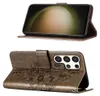 Galaxy S24 Ultra Hülle, Schmetterling Prägung Leder Produktbild-Vorschau 3
