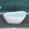 Mai & Mai freistehende Acryl-Badewanne Oval Standbadewanne Produktbild-Vorschau 2