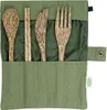 Kokosnuss-Besteck-Set | 4-teilig Produktbild-Vorschau 1