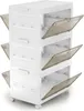 COSTWAY 126 L plastové úložné boxy stohovatelné úložné boxy Náhled obrázku produktu 1