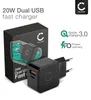 2XCELLONIC USB C Ladegerät 20W, 2 Port Ladegerät USB Produktbild-Vorschau 2