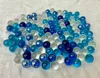 95 Glasmurmeln Blau Transparent Mix 16mm – Bunte Glas Produktbild-Vorschau 1