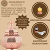 Orientalna lampion lampa nocna Mahana miedź Podgląd zdjęcia produktu 5