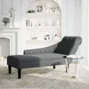 vidaXL Chaiselongue mit Kissen und Rechter Armlehne Produktbild-Vorschau 1