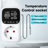 EU Timer-Steckdose mit Digitalem Thermostat und Produktbild-Vorschau 4