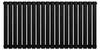 Radiatore a piastre – 600 mm x 1200 mm – Nero Anteprima dell’immagine prodotto 2