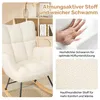 Hawthyhome fauteuil à bascule rembourré fauteuil de Voir les images du produit 7
