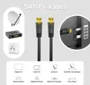 deleyCON 2m SAT TV Antennenkabel Koaxial Kabel HDTV 4-Fach Produktbild-Vorschau 6