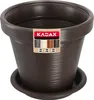 Plastový květináč KADAX "Cieza", kulatý květináč s Náhled obrázku produktu 1