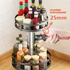 Gewürzregale, 360° Drehbar, 2 Etagen, Küchenregal aus Produktbild-Vorschau 2