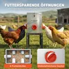 Automat do karmienia kur PawHut o pojemności 18 kg z Podgląd zdjęcia produktu 6