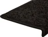 vidaXL Tappetini per gradini, 15 pezzi, 65x21x4 cm, neri, Anteprima dell’immagine prodotto 11