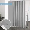 Sprchový záves Furlinic extra dlhý proti plesniam sivý Náhľad obrázku produktu 5