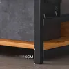 Regał Na Książki Segregatory Wysoki Szafka Loft Metalowa Podgląd zdjęcia produktu 3
