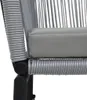 vidaXL 3-częściowy zestaw bistro z poduszkami rattan PVC Podgląd zdjęcia produktu 7