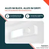 homeX CS2422E-S Kühlschrank ohne Gefrierfach groß, Produktbild-Vorschau 6