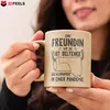 22Feels Glitzertasse Gold Freundin Geschenk Jahrestag für Produktbild-Vorschau 2