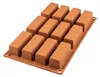 silikomart AA8Backform Quader,12er-Form, Terracotta Produktbild-Vorschau 8