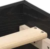 Bettgestell ohne Matratze Schwarz Eichen-Optik 100x200 cm Produktbild-Vorschau 7
