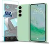 A product shot featuring a phone case and screen protector. Produktbild-Vorschau
