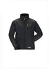 Planam Softshelljacke Outdoor Neon Gr. XL grau/grün Produktbild-Vorschau 5
