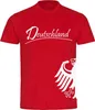 multifanshop Herren T-Shirt - Deutschland - Adler seitlich, Produktbild-Vorschau 1