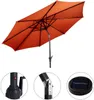 Sonnenschirm neigbar Φ 3m, Sonnenschirm mit Handkurbel, Produktbild-Vorschau 2