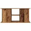 A front view of a wooden aquarium stand. Produktbild-Vorschau