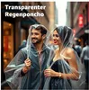 6x Einweg Regenjacke & Regenponcho mit Kaputze - Einmal Produktbild-Vorschau 2